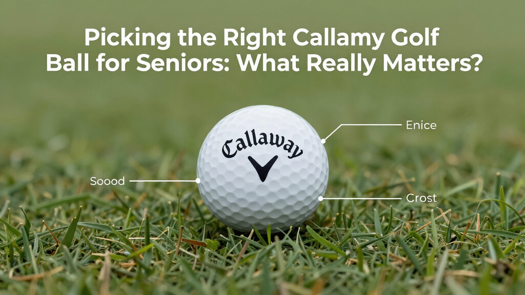 Picking the Right Callaway Golf Ball for Seniors: What Really Matters?