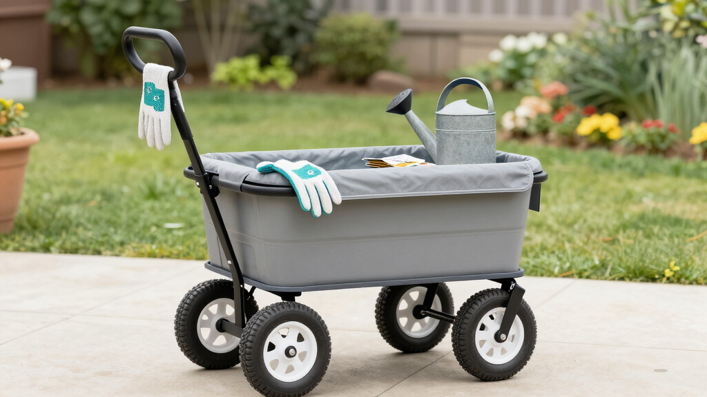 What Should Seniors Look for in the Best Garden Cart?